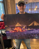 A1 Poster: FSOE500 @ Pyramids of Giza (Hand Signed By Aly & Fila)